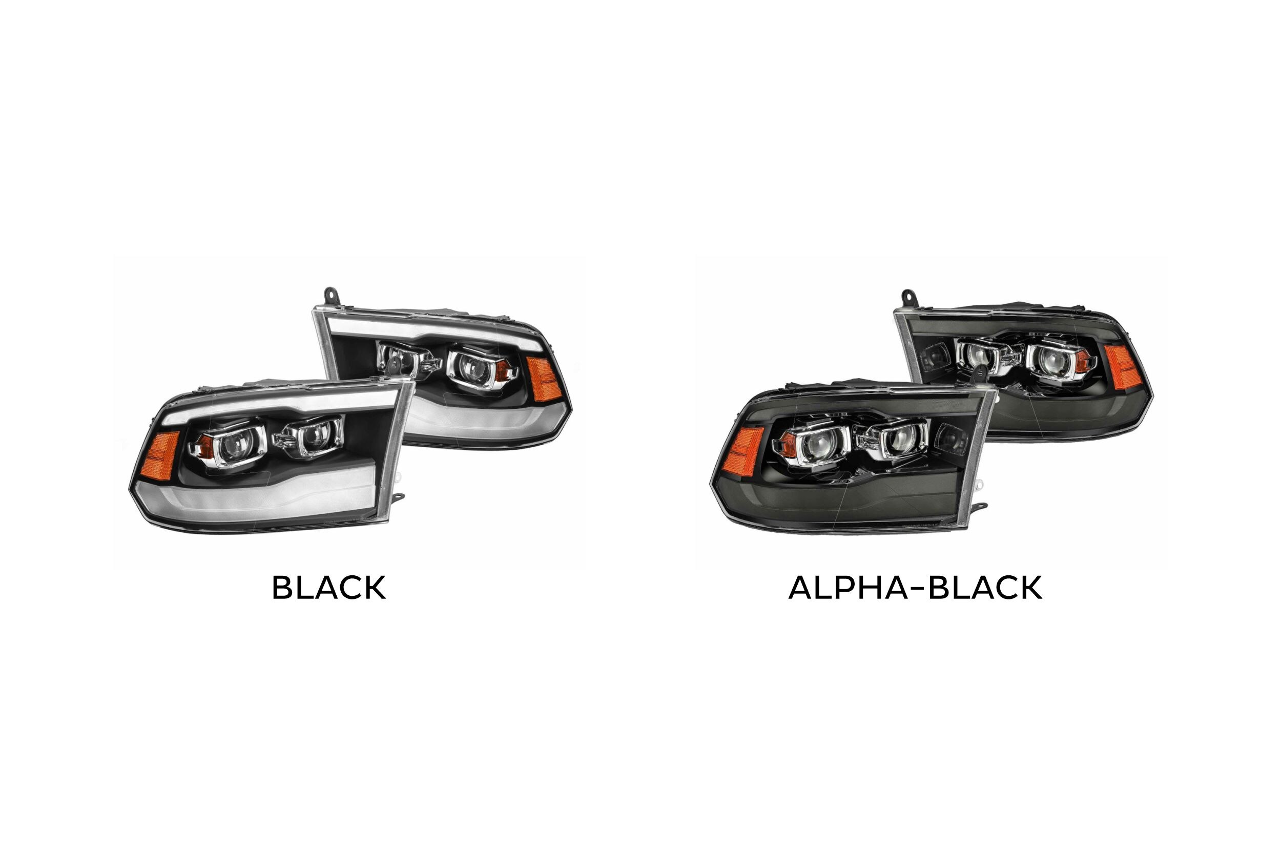 Dodge Ram (09-18): AlphaRex Luxx Halogen Headlights | TRS 880539